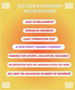 
Section 8 Company Registration